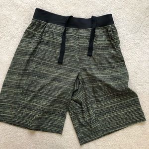 Green Linerless shorts